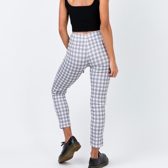 ✨NWT PRINCESS POLLY GINGHAM PANTS✨ - Picture 3 of 6